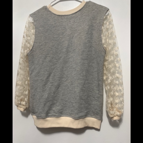 Anthropologie Amaldi Daisy Lace Sweater - Picture 4 of 7